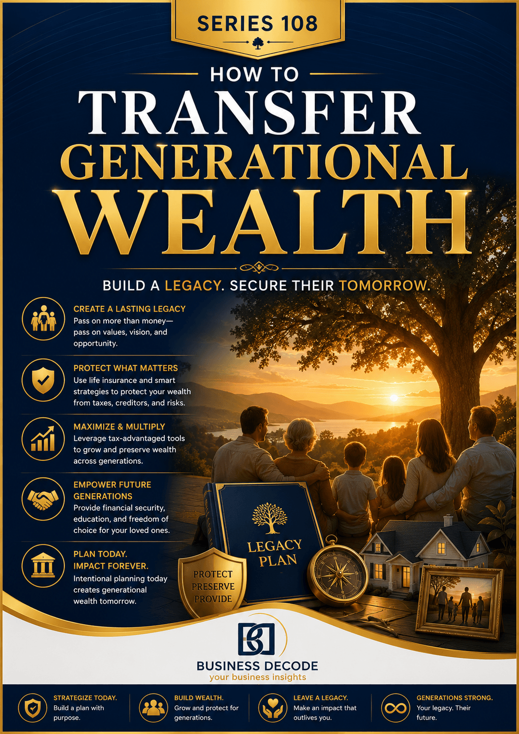 Series 108 cover: How to Transfer Generational Wealth Using Life Insurance